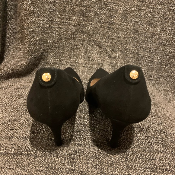 Michael Kors Black Saude Heels - Picture 5 of 5